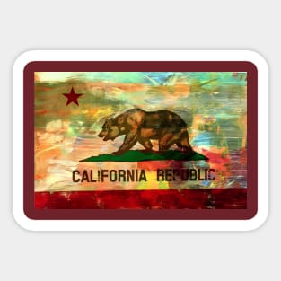 California State Flag Sticker